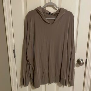 Universal Standard Soft Beige Hoodie - XL